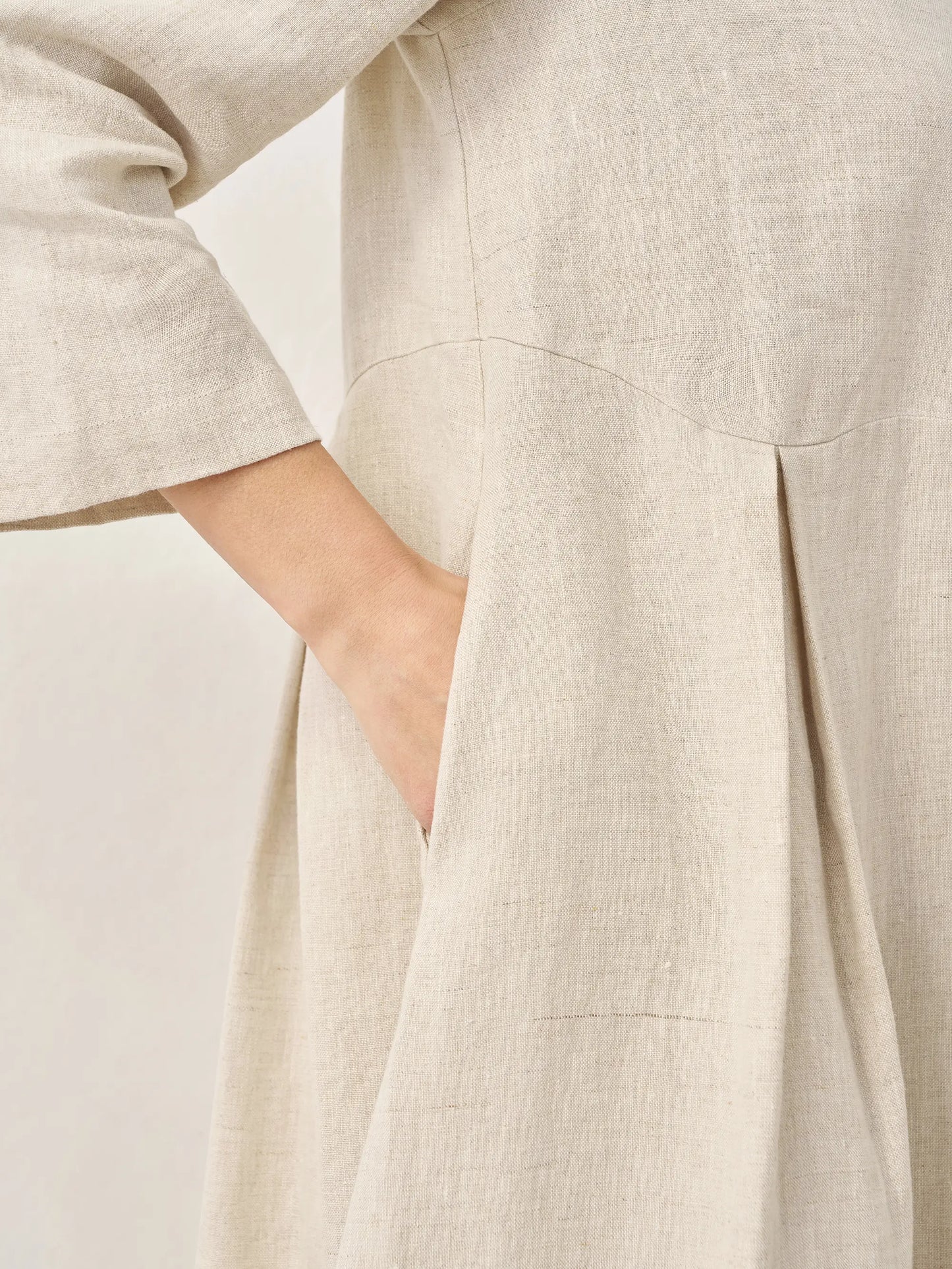 Laure Atelier – Pure 100% Linen Serenity Dress
