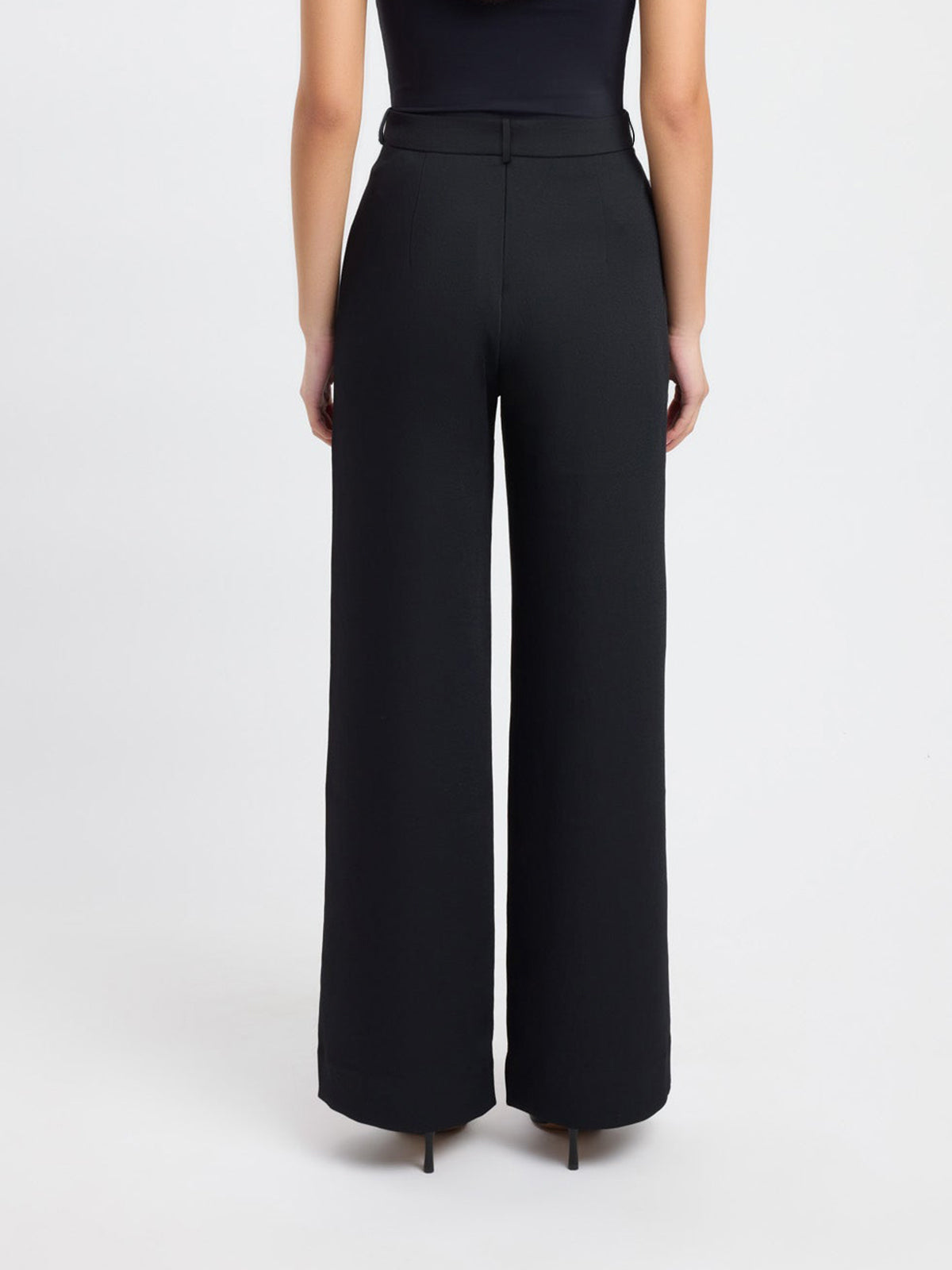 Business Casual Straight Pants met Zakken