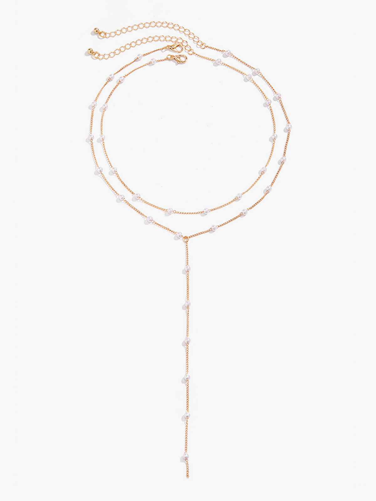 Goudvergulde Handgemaakte Parelketting Elegante Uitstraling Luxe