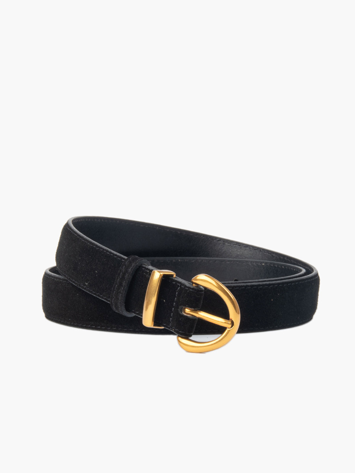 Leren Riem Met Zachte Gesp in Tijdloos Design Voor Elegante