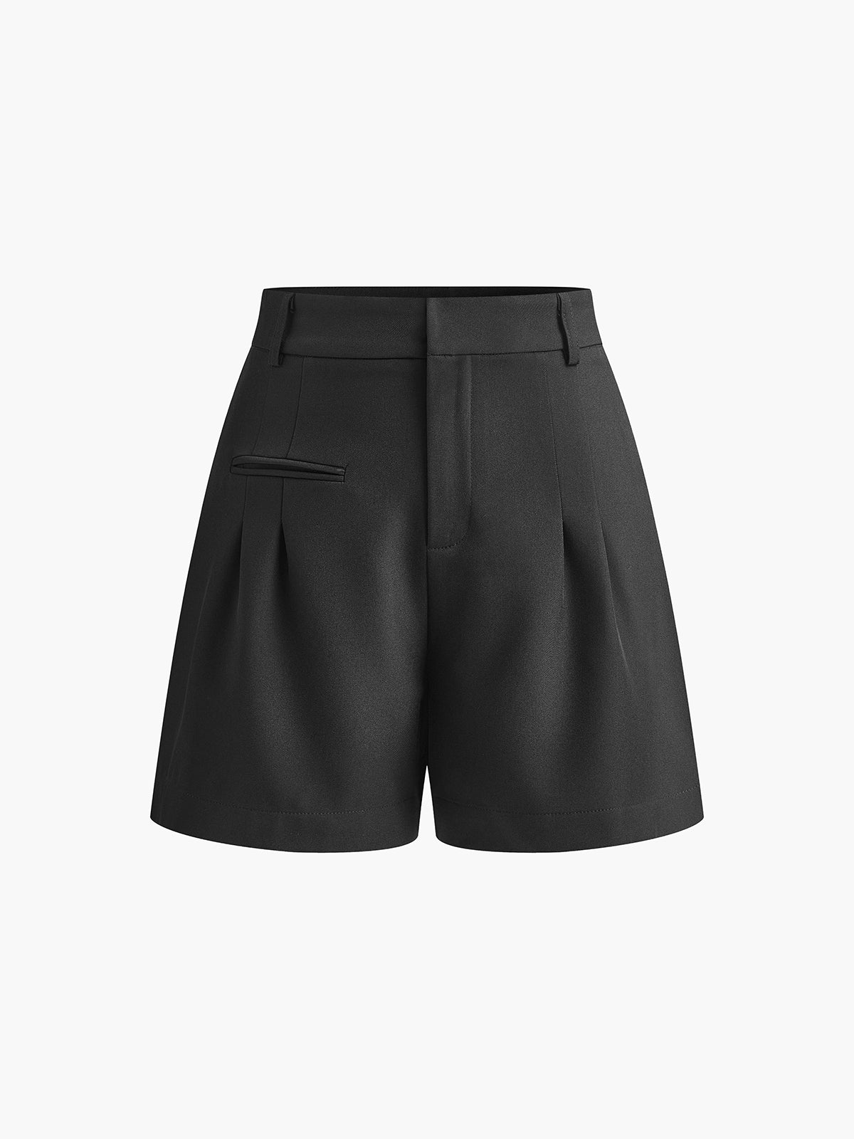 Semi-Transparante Mid-Waist Shorts