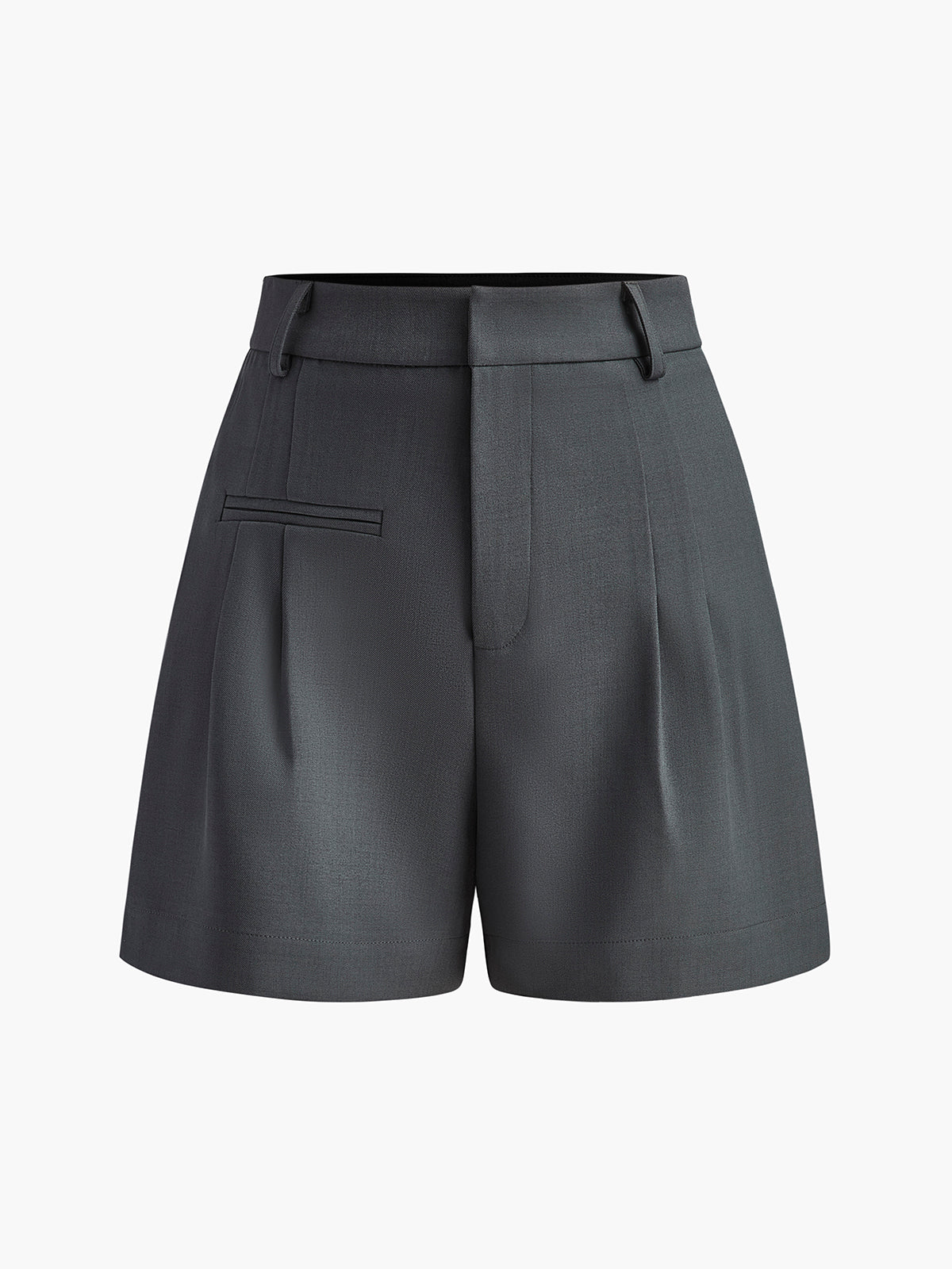Semi-Transparante Mid-Waist Shorts