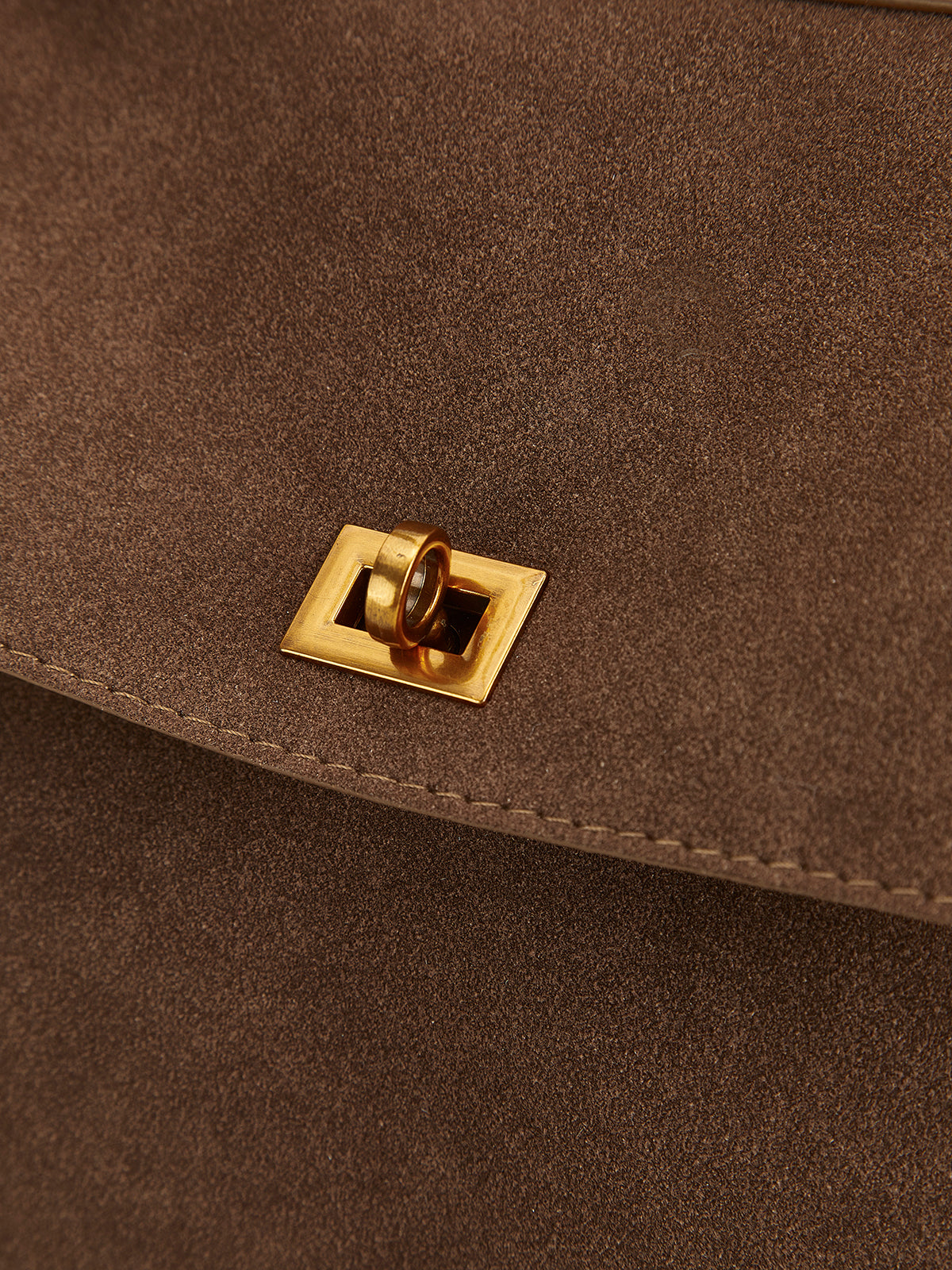 Schouder Tas Utility Groot Flap – Functionele Minimalistische Trend