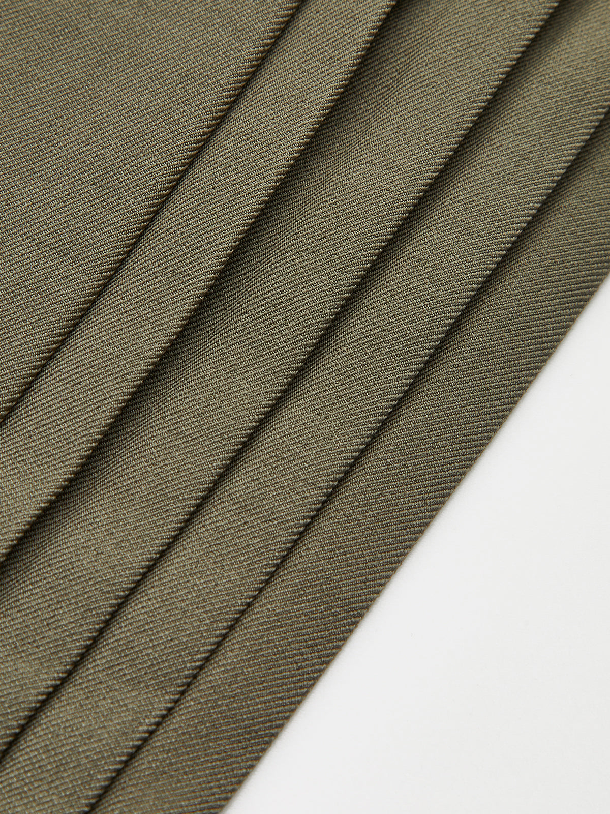 Wide Leg Broek met Zijplooien