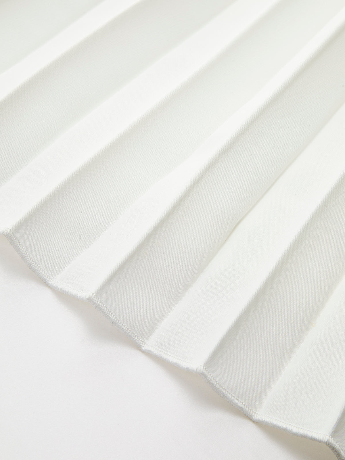 Ivory Grace Geplooide Midi Jurk