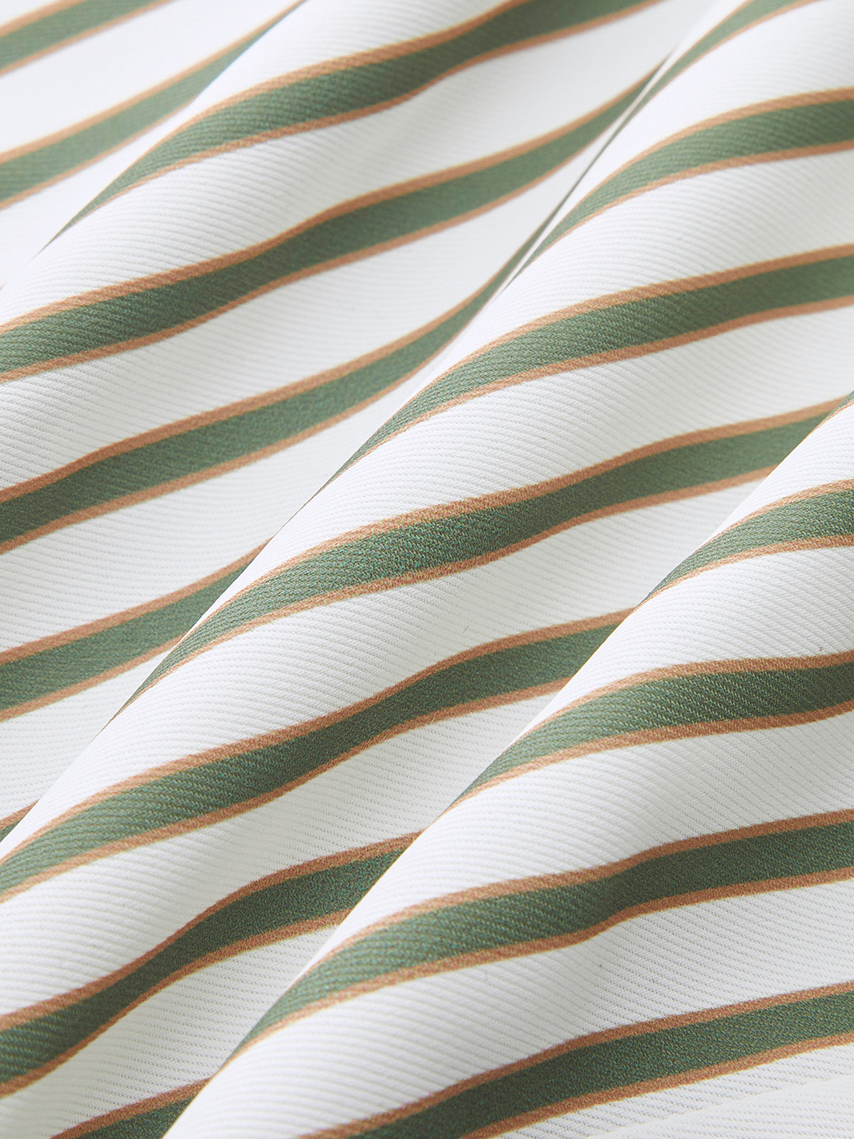 Shirt Top met metallic gestreepte ronde hals riem Geweven