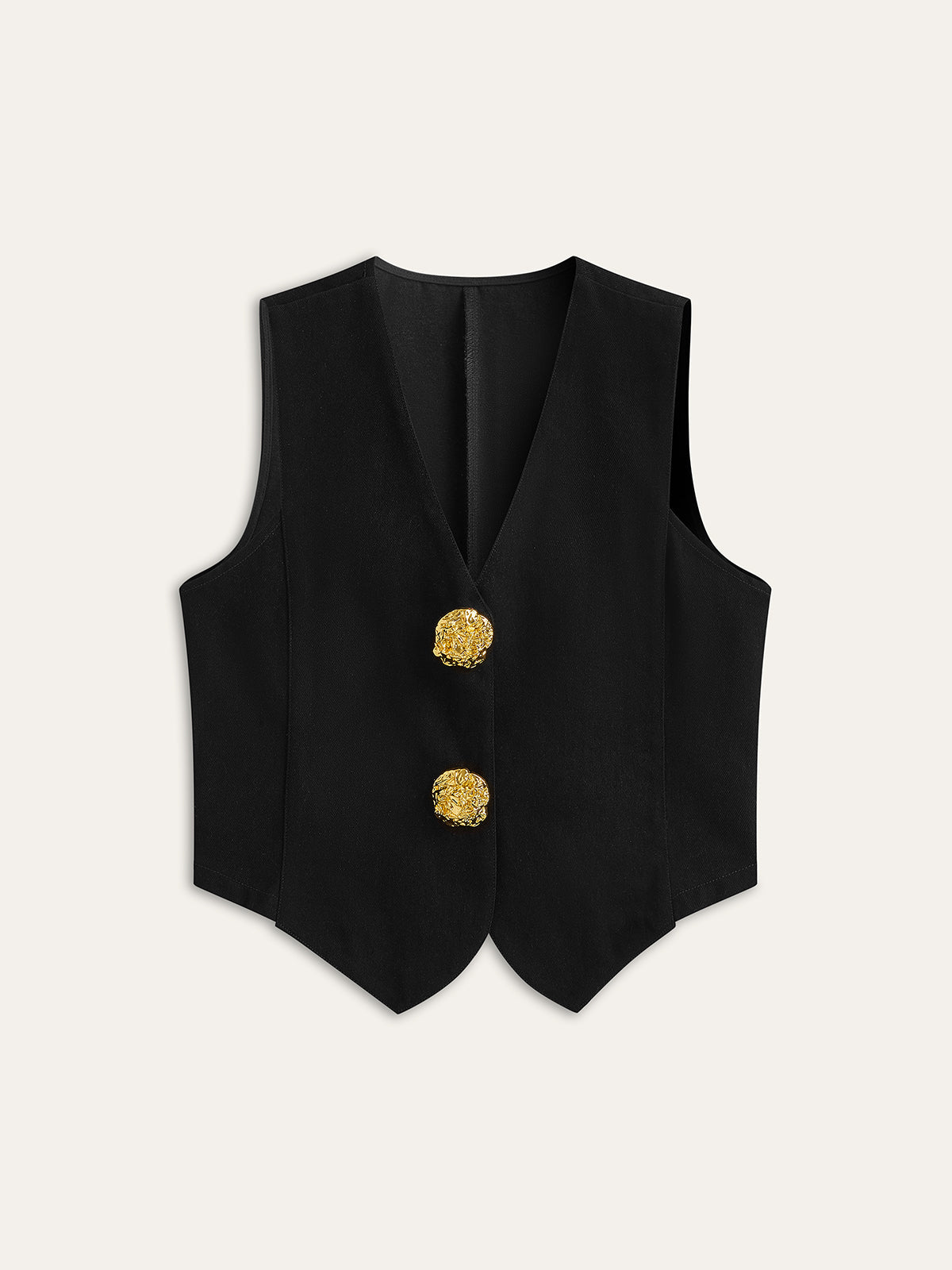 Spijker Gilet Zomer Fashion Modern Trendy Button-Down Vest Feestelijk