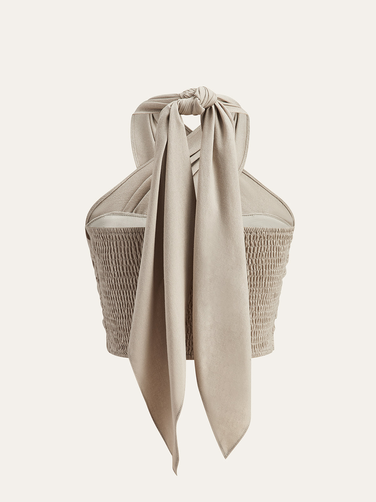 Katoen & Linnen Crisscross Haltertop