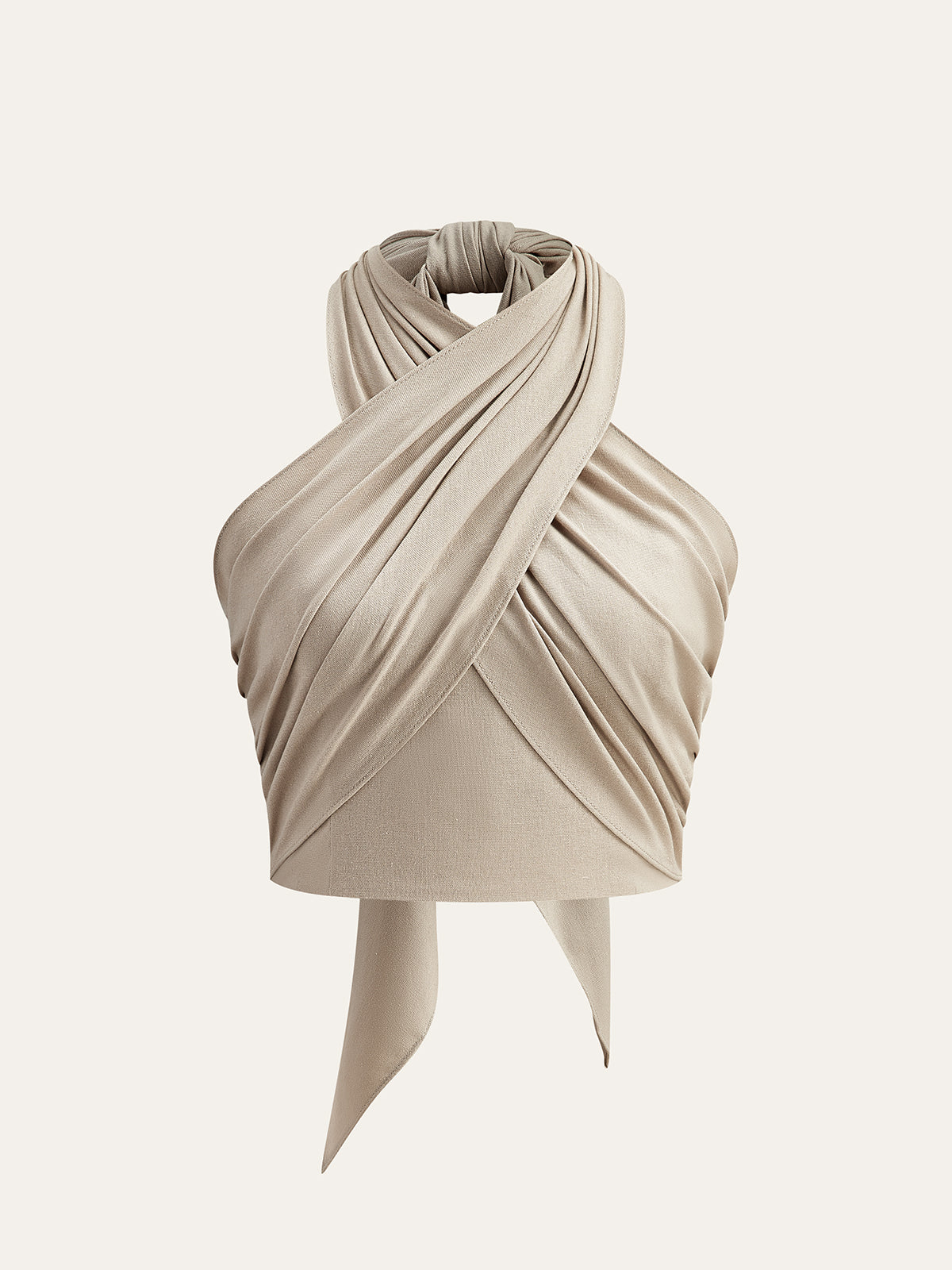 Katoen & Linnen Crisscross Haltertop