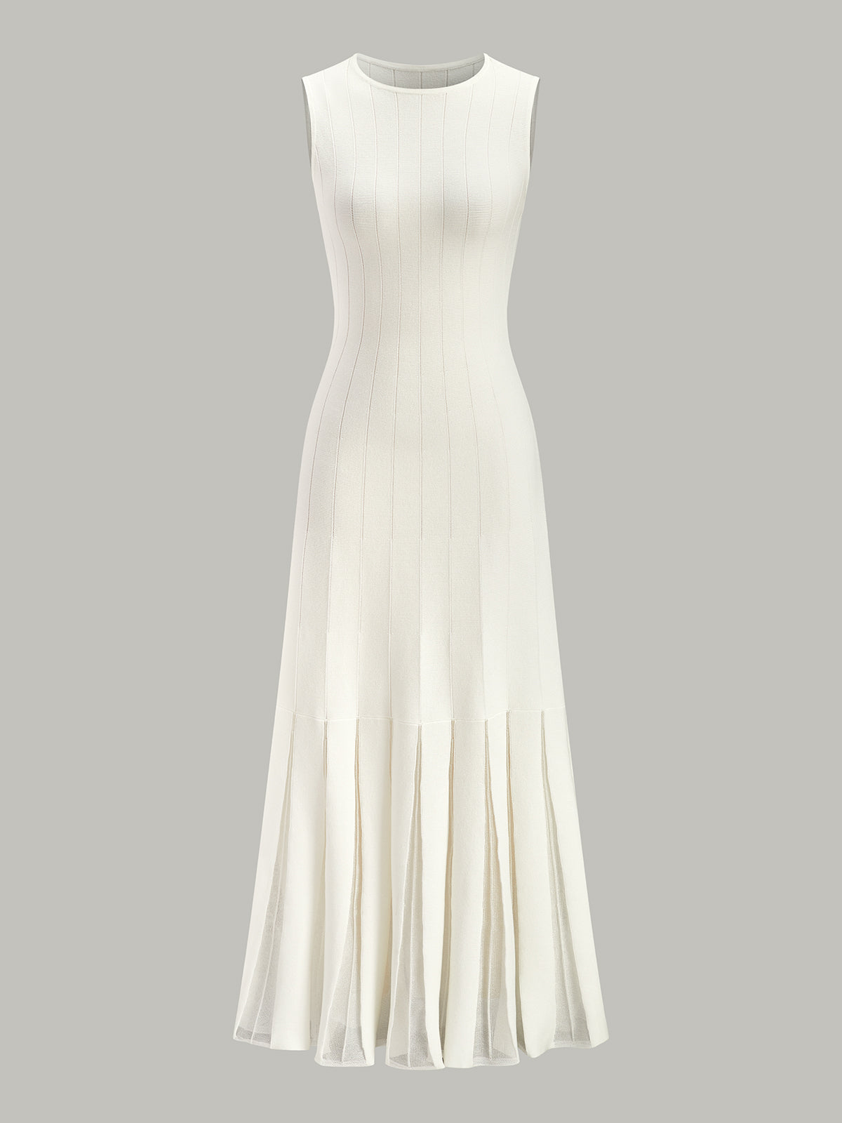 Midnight Motion Geplooide Maxi Jurk