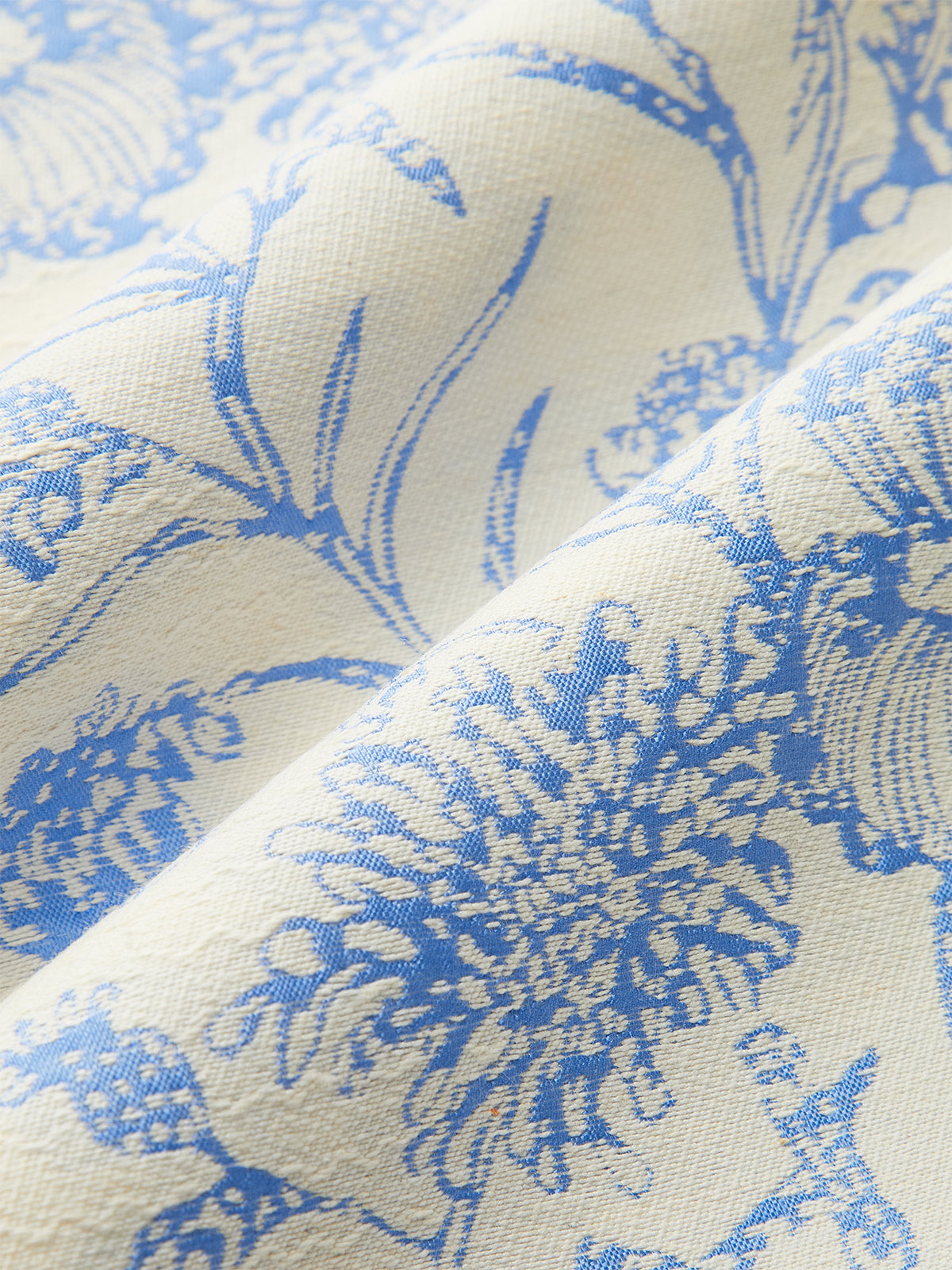 Jacquard rokset met vierkante hals en decoratieve zakken van geweven