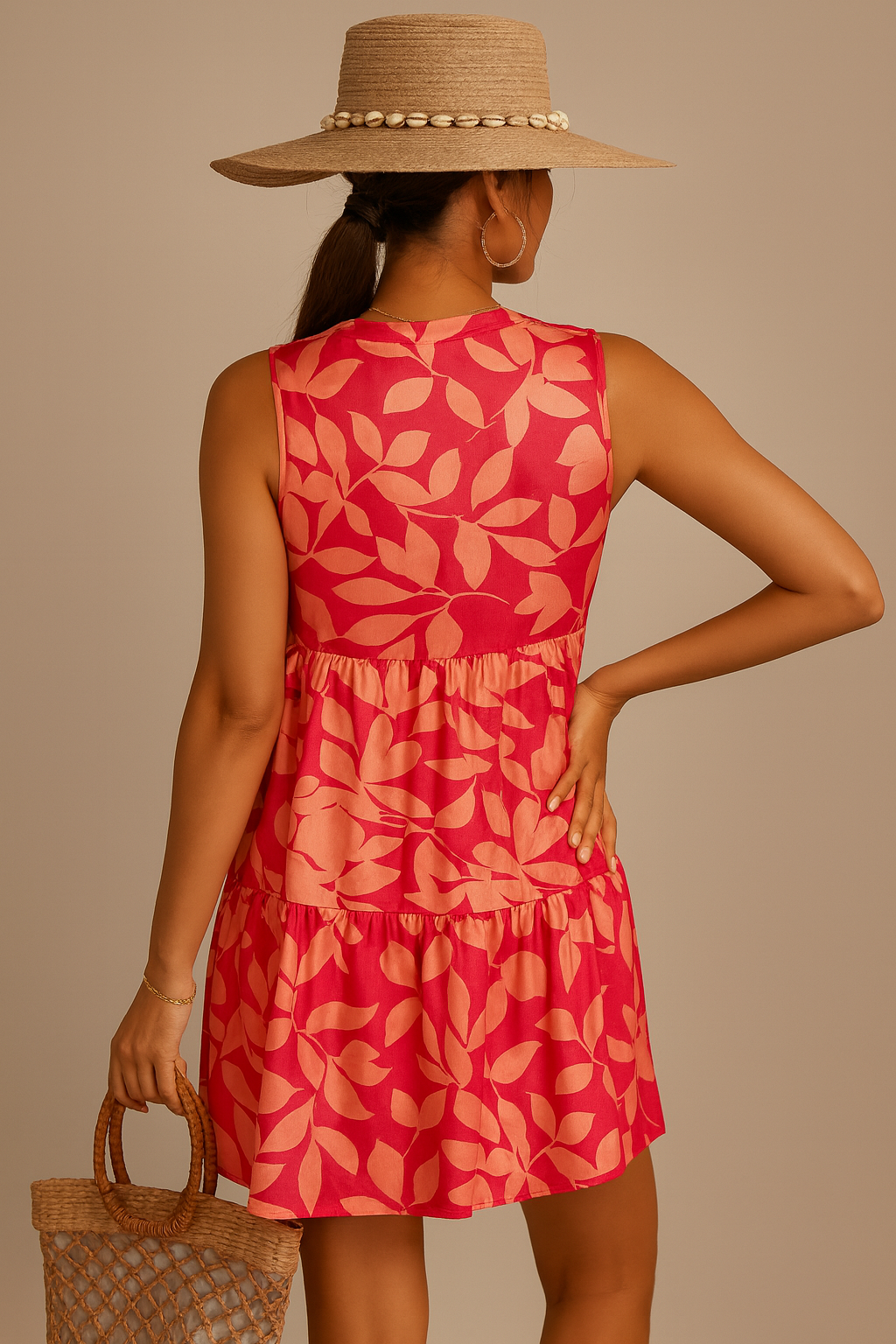 Laure – Tropical Breeze A-Lijn Jurk