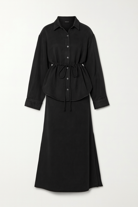 Laure Atelier – Bordeaux Elegance Two-Piece Set